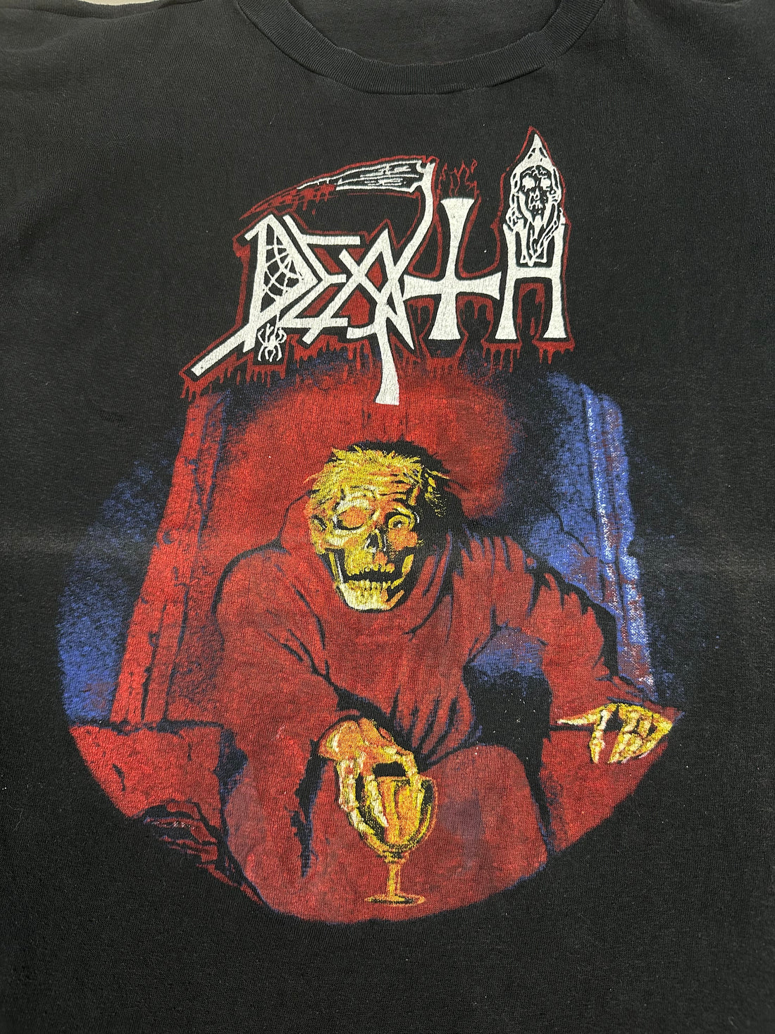 Vintage 1987 Death Scream Bloody Gore T-Shirt