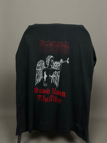 Vintage 1990s Blasphemy Blood Upon The Altar T-Shirt