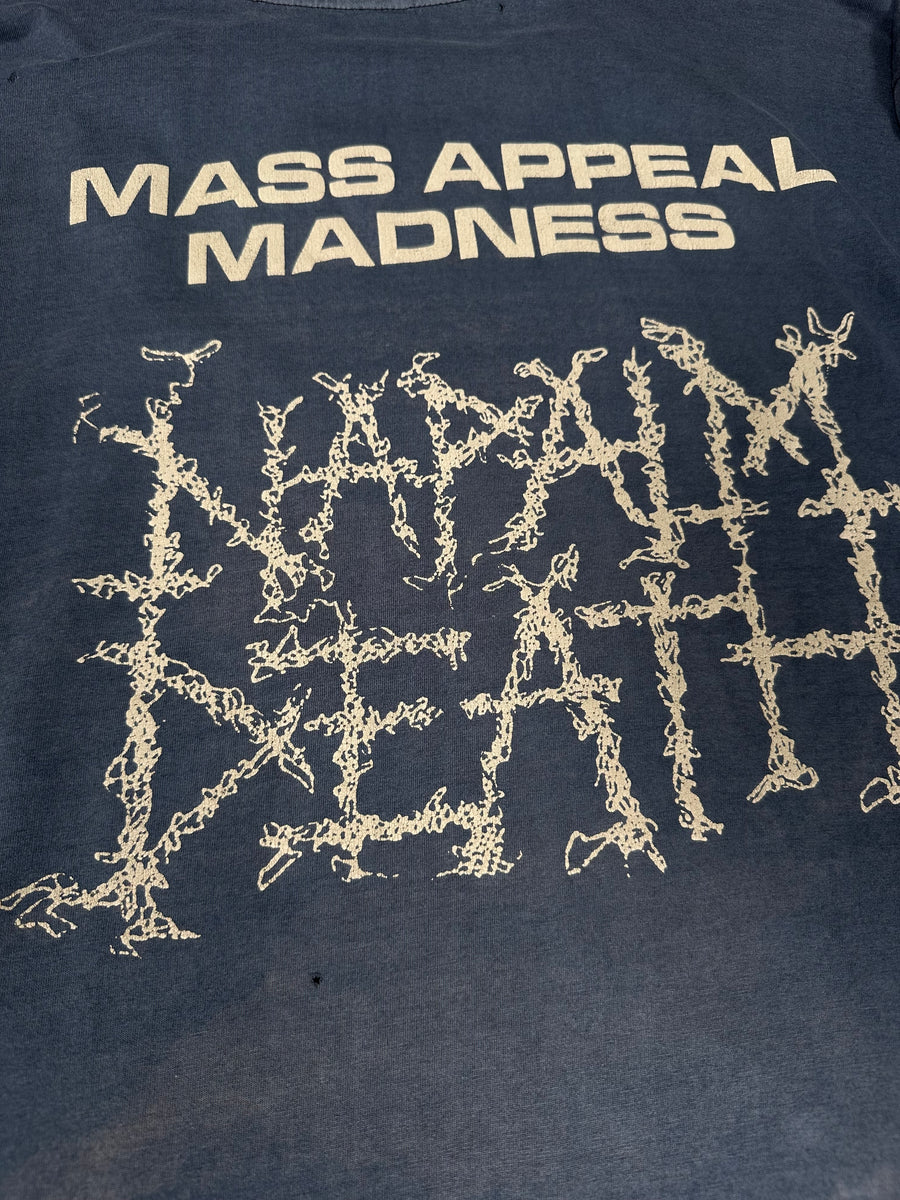 Vintage 1991 Napalm Death Mass Appeal Madness Longsleeve