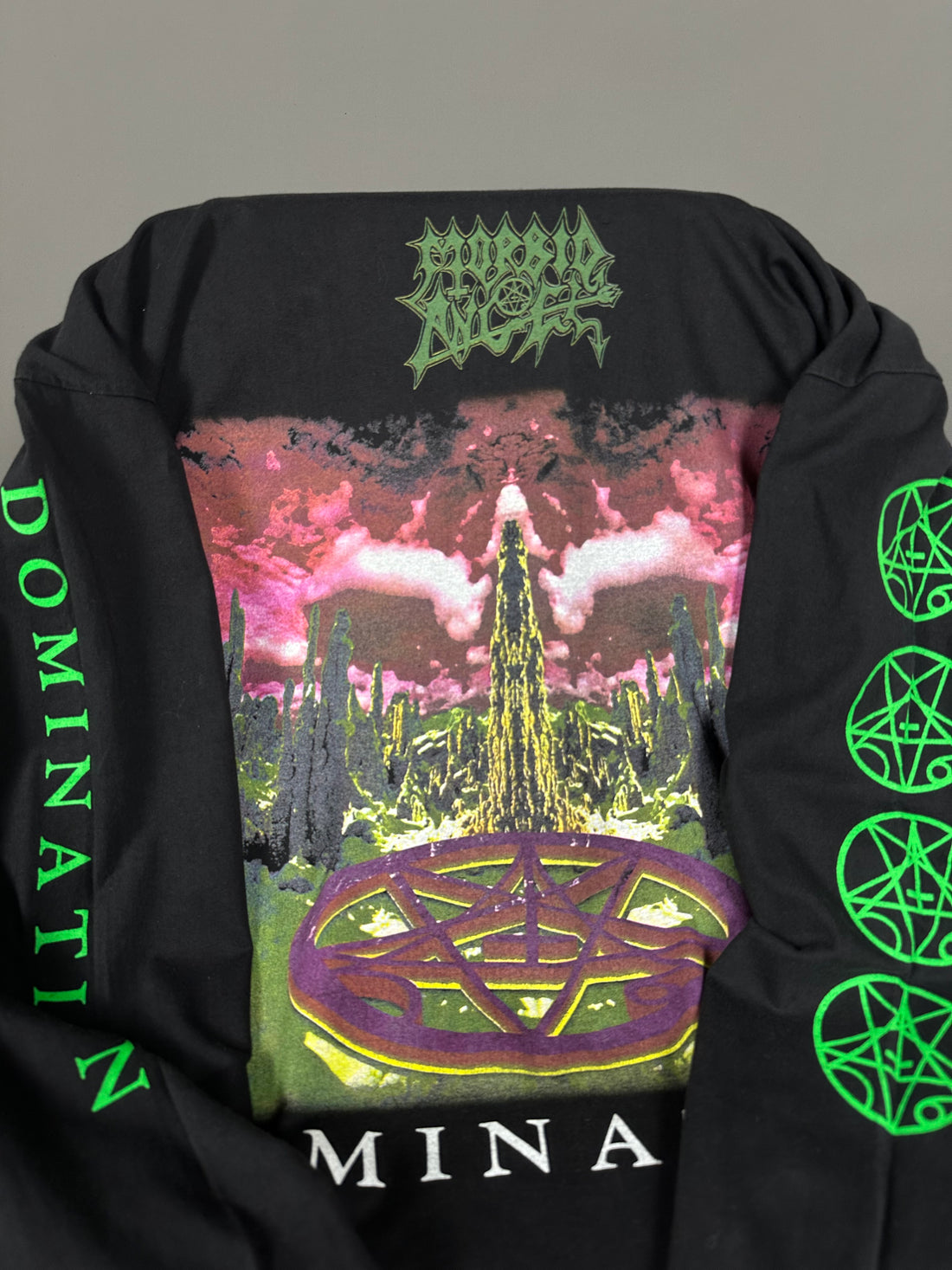 Vintage 1995 Morbid Angel Domination Longsleeve