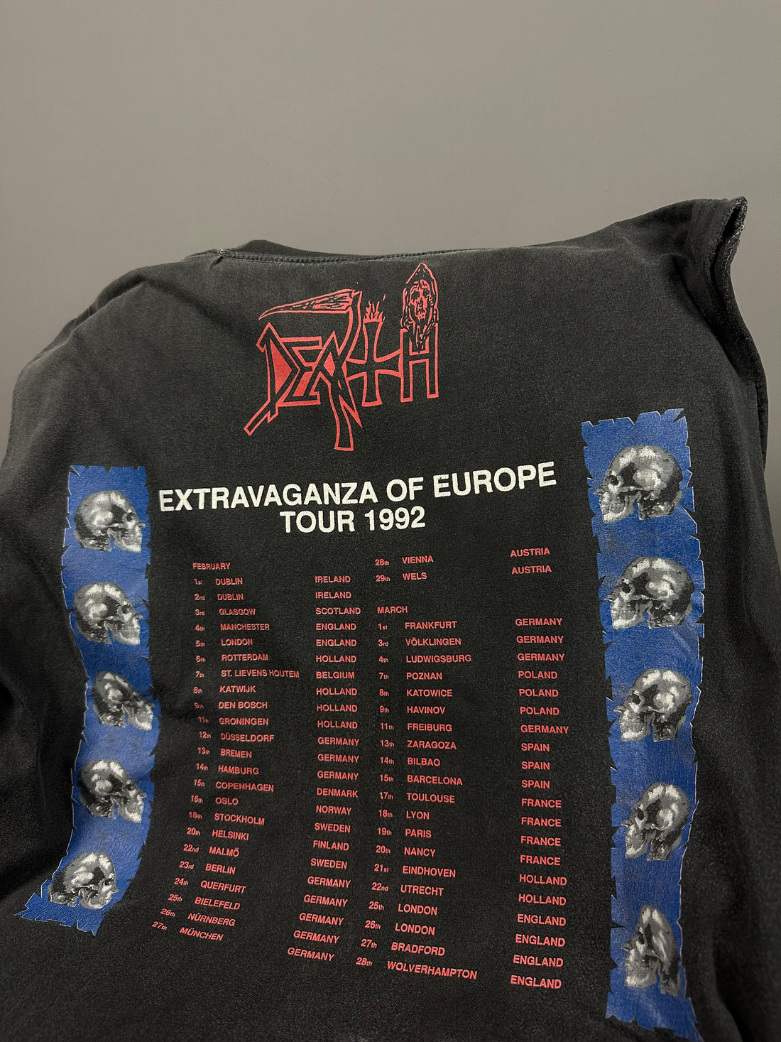 Death 1991 Extravaganza Vintage Tank Top Shirt