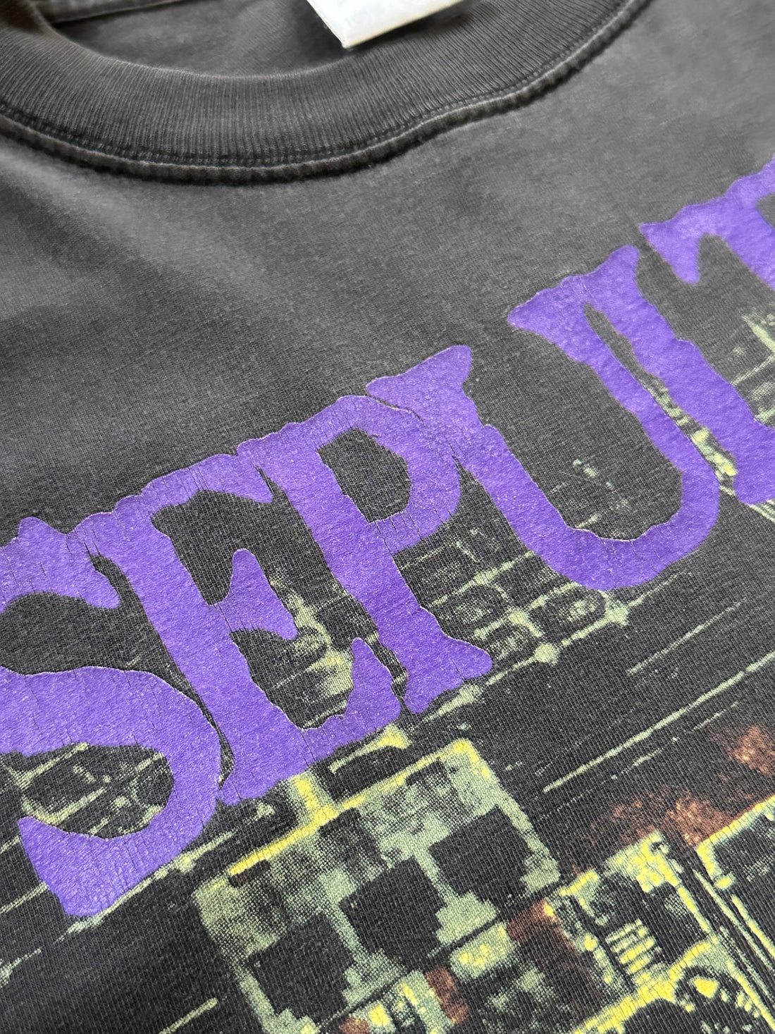 Vintage 1993 Sepultura Chaos A.D. Longsleeve