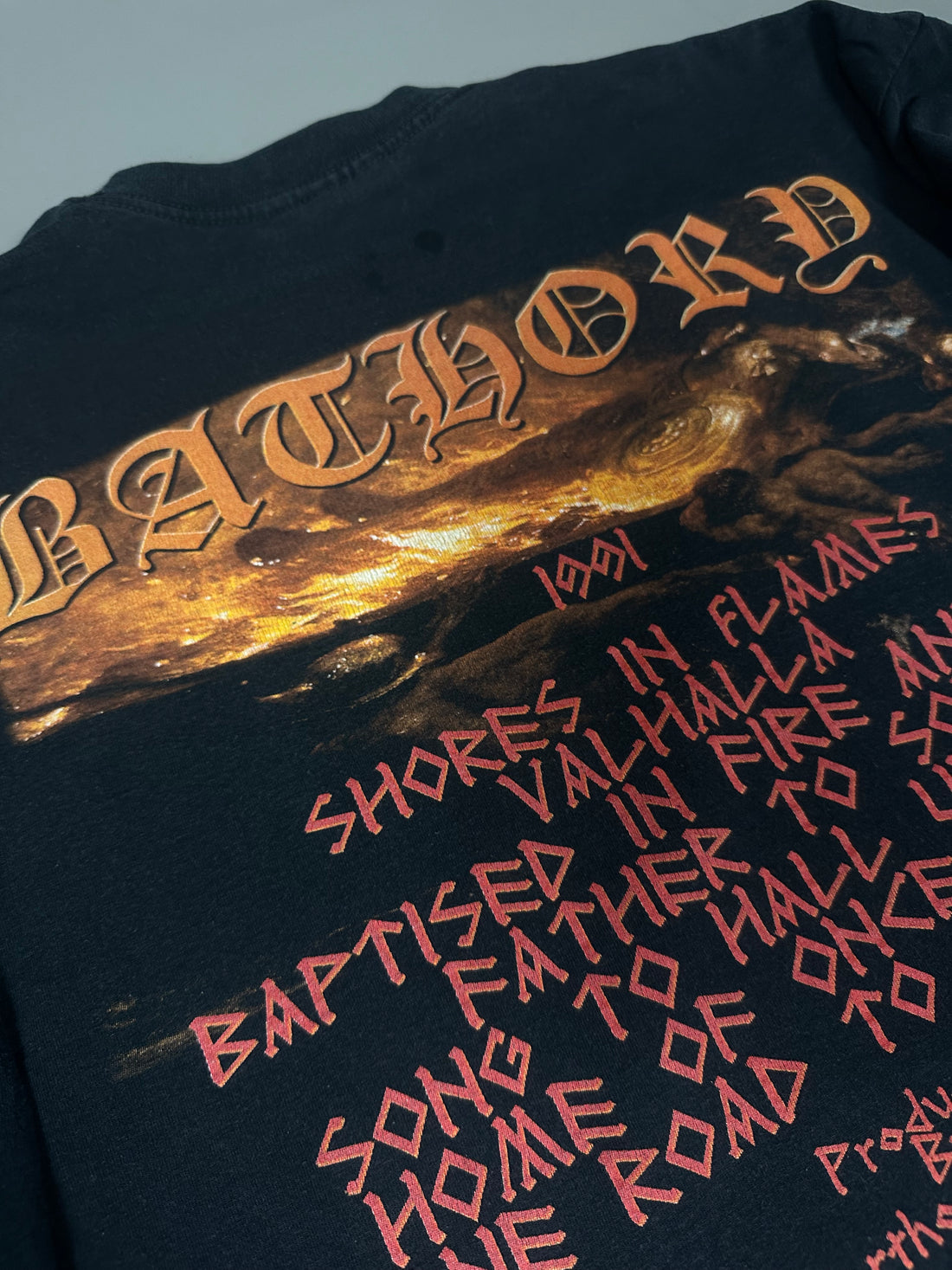 Vintage 2000s Bathory Hammerheart Longsleeve