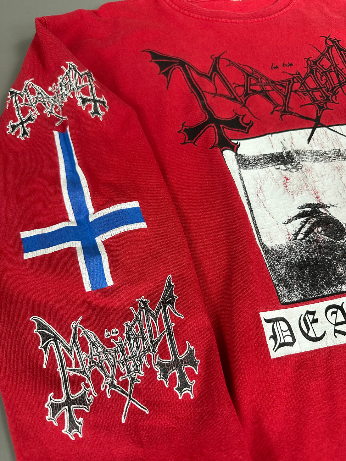 Vintage 2000s Mayhem Deathcrush Longsleeve