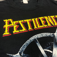Vintage 1991 Pestilence Testimony Ancients T-Shirt