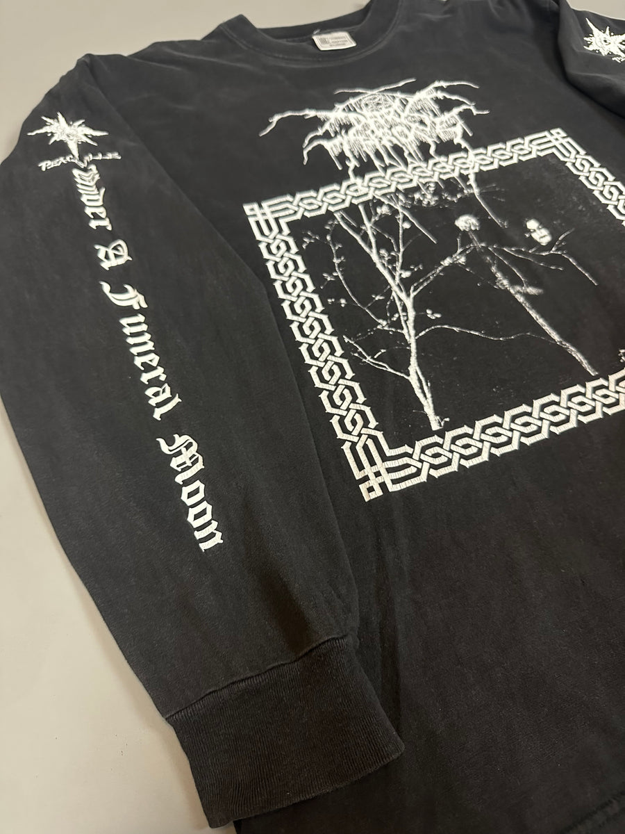 Vintage 1997 Darkthrone Under A Funeral Moon Longsleeve