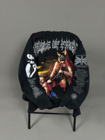 Vintage 1997 Cradle of Filth Ruin Of Europe Longsleeve