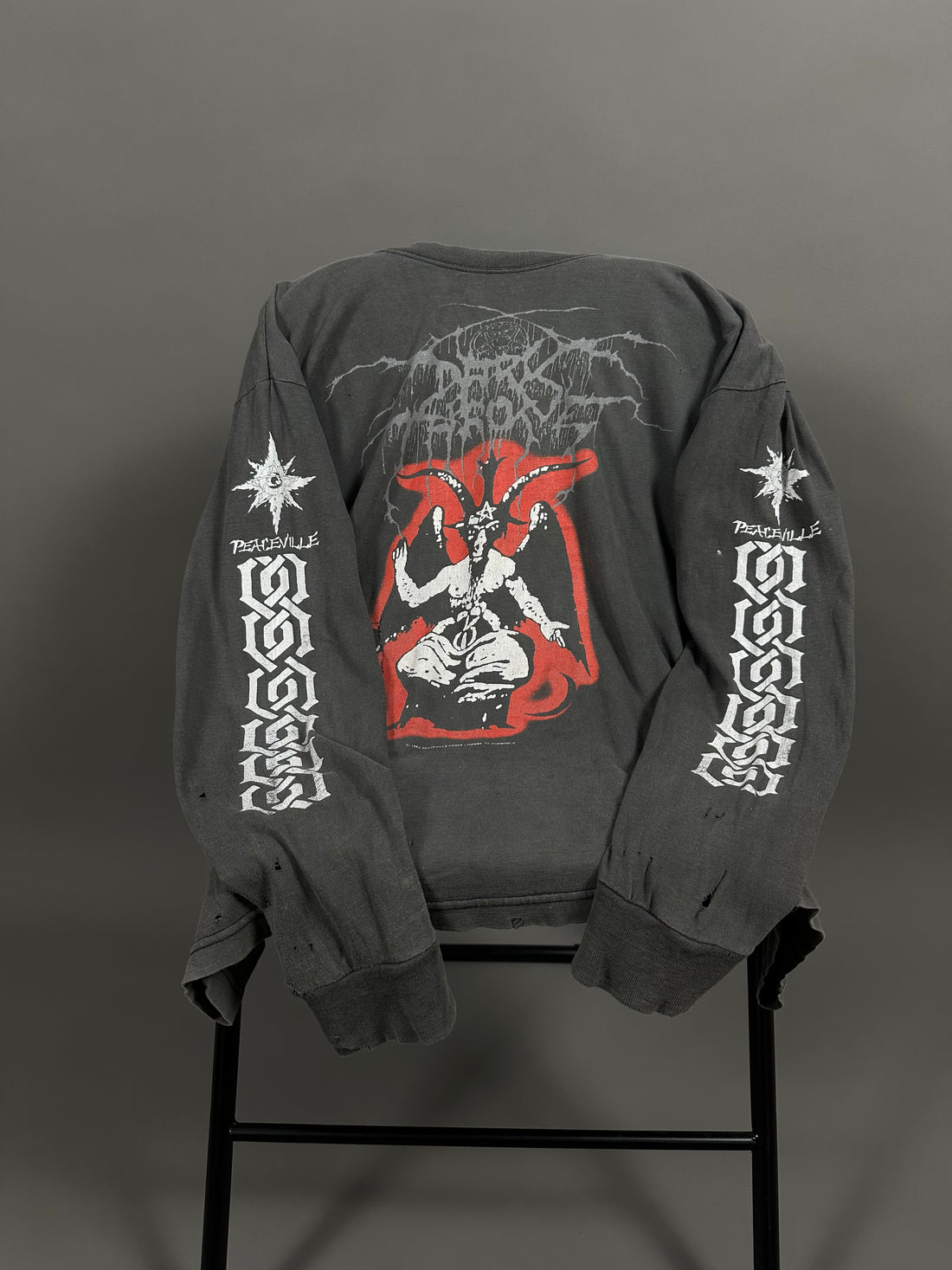 Vintage 1992 Darkthrone Wolfs Among Sheep Longsleeve
