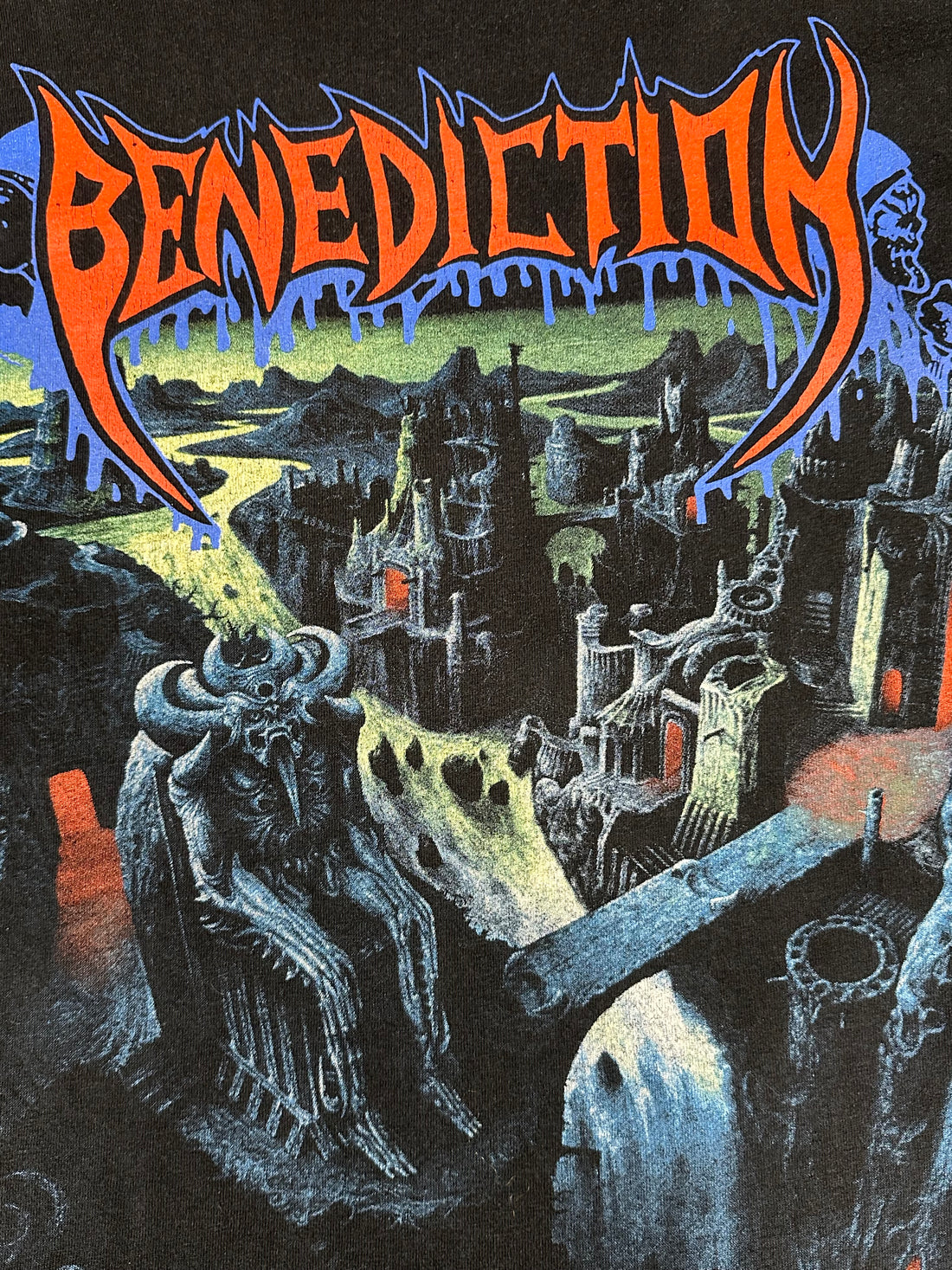 Vintage 1993 Benediction World Violation Longsleeve