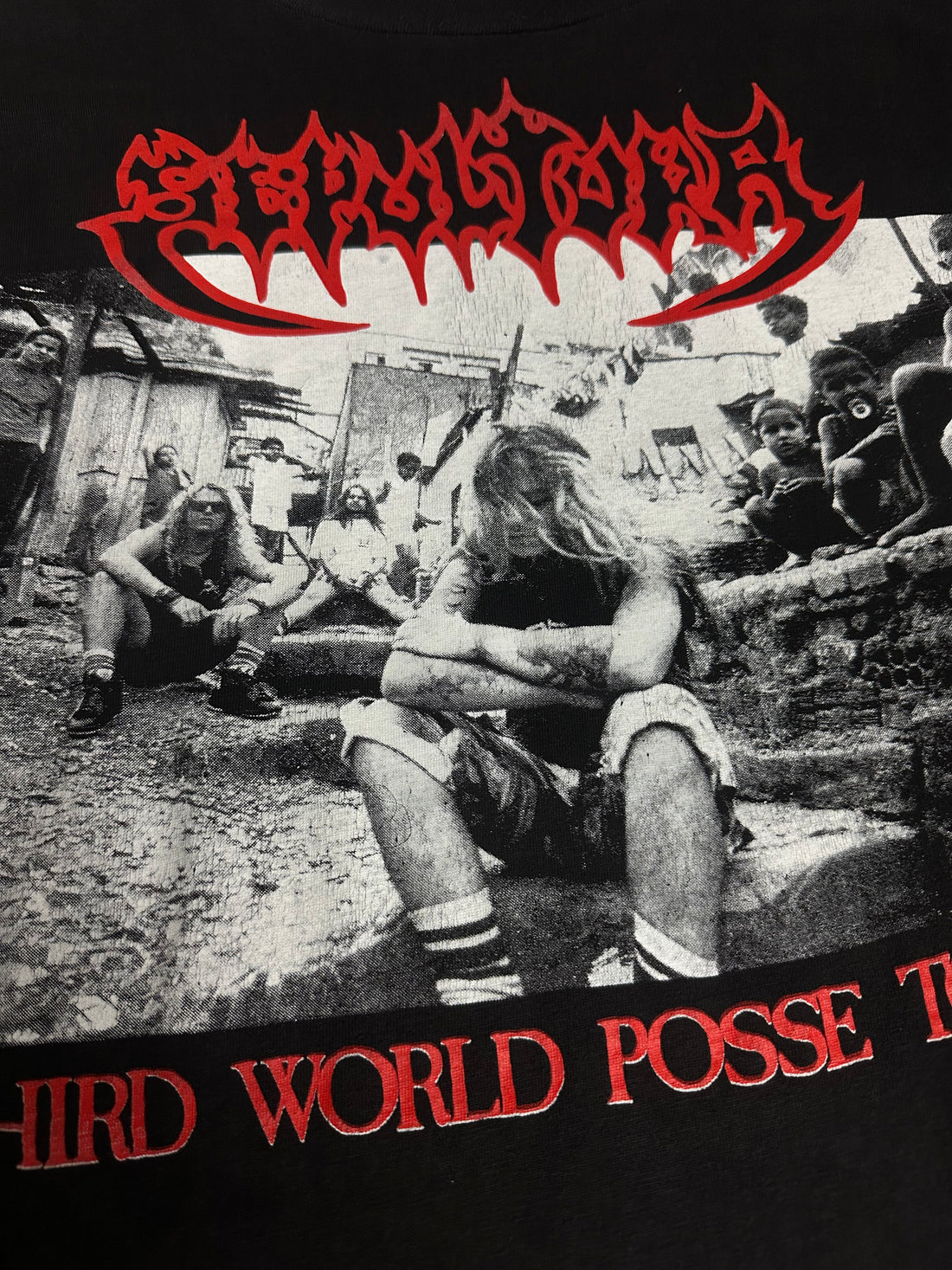 Vintage 1992 Sepultura Third World Posse Longsleeve