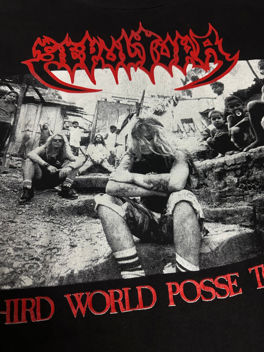 Vintage 1992 Sepultura Third World Posse Longsleeve