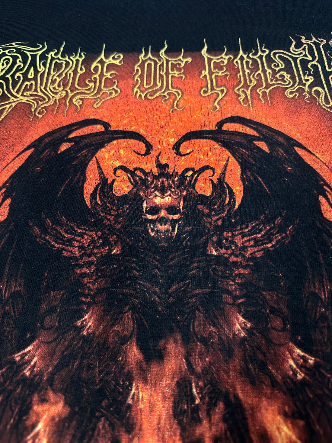 Vintage 2003 Cradle of Filth Superior Fire Power T-Shirt