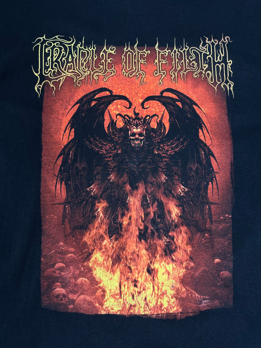 Vintage 2003 Cradle of Filth Superior Fire Power T-Shirt