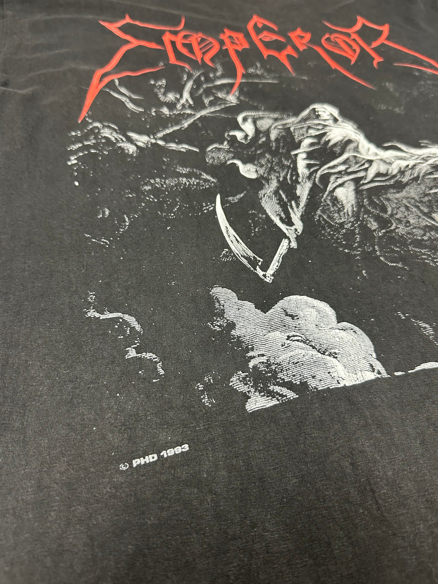 Emperor 1993 Rider Vintage Black Metal T-Shirt