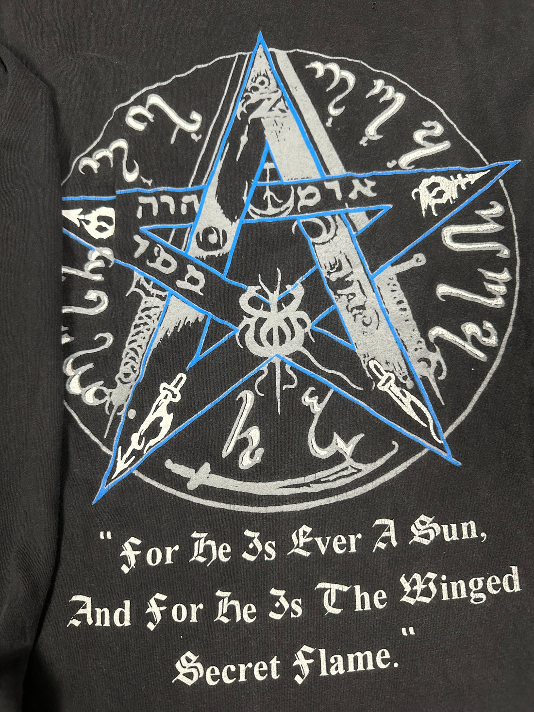 Vintage 1995 Absu Sun Of Tiphareth Longsleeve
