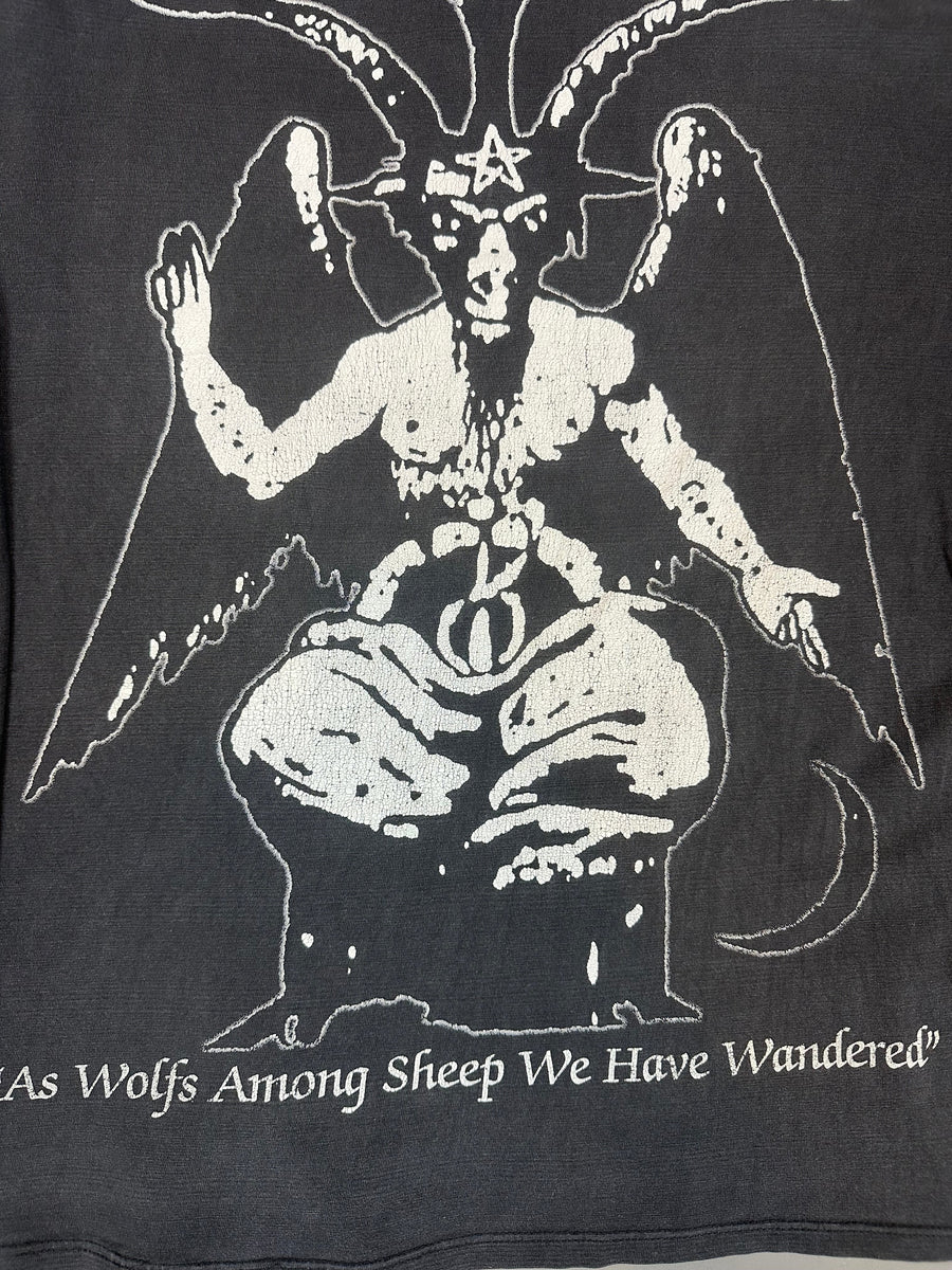 Vintage 1998 Darkthrone Wolfs Among Sheep Longsleeve