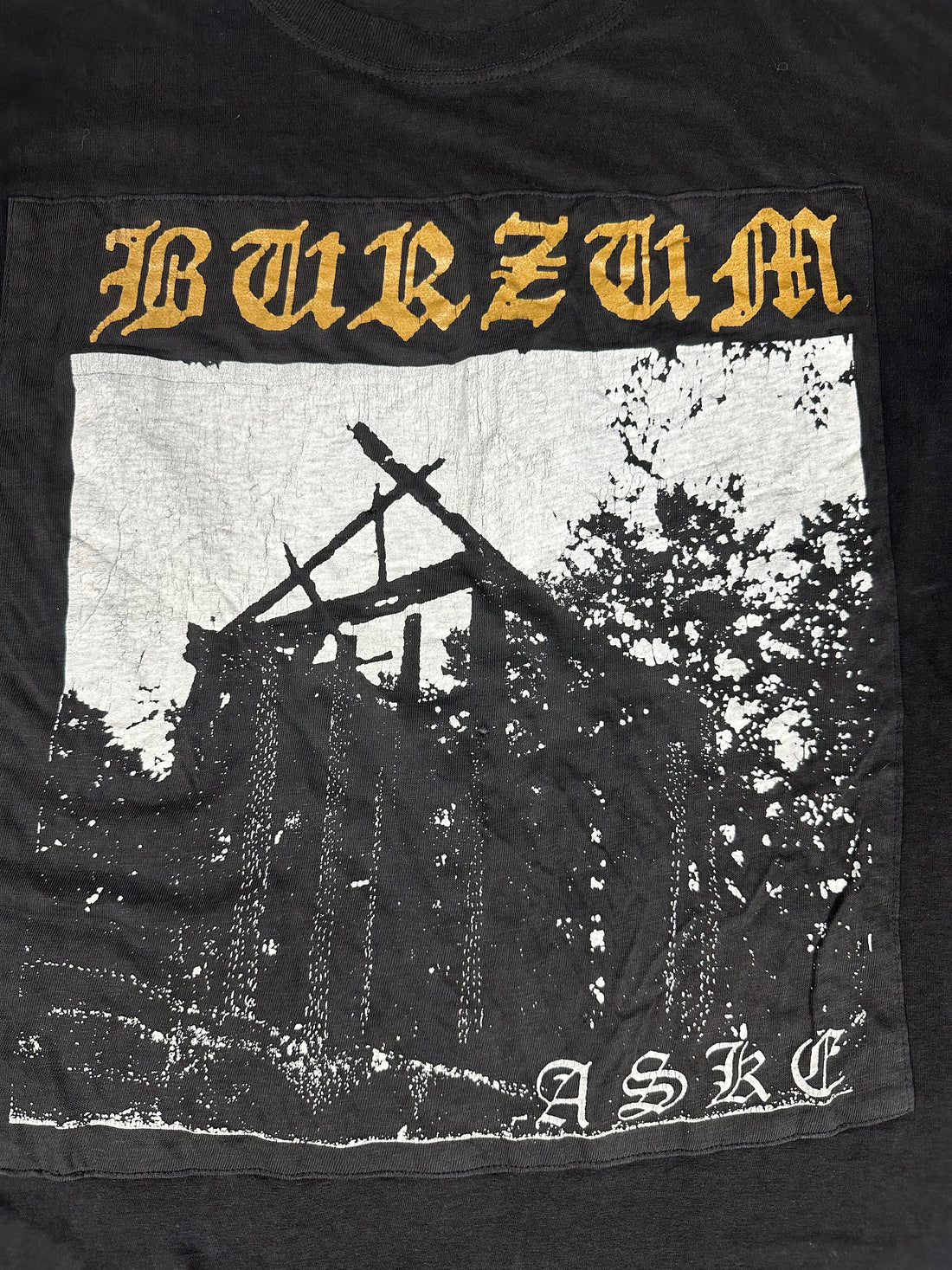 Vintage 1993 Burzum Aske T-Shirt