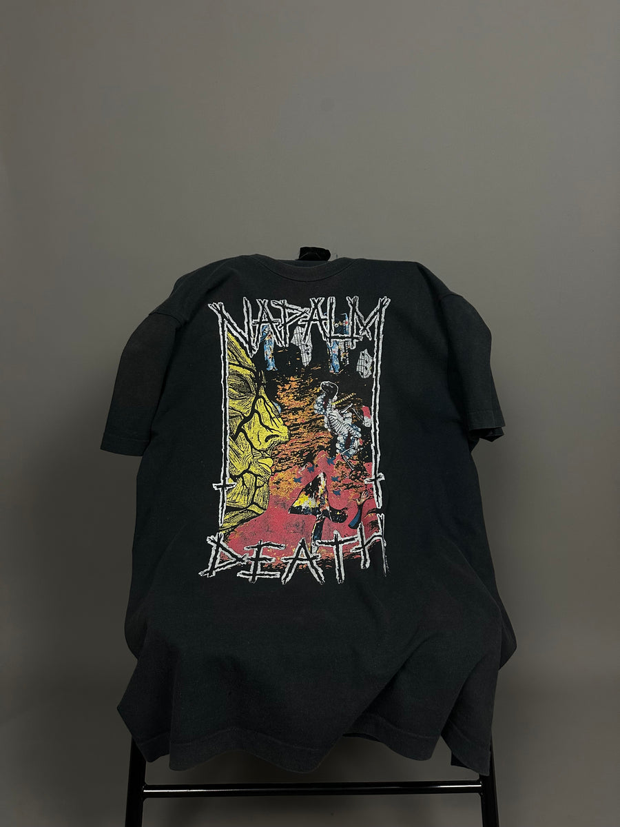 Vintage 1990 Napalm Death Harmony Corruption T-Shirt