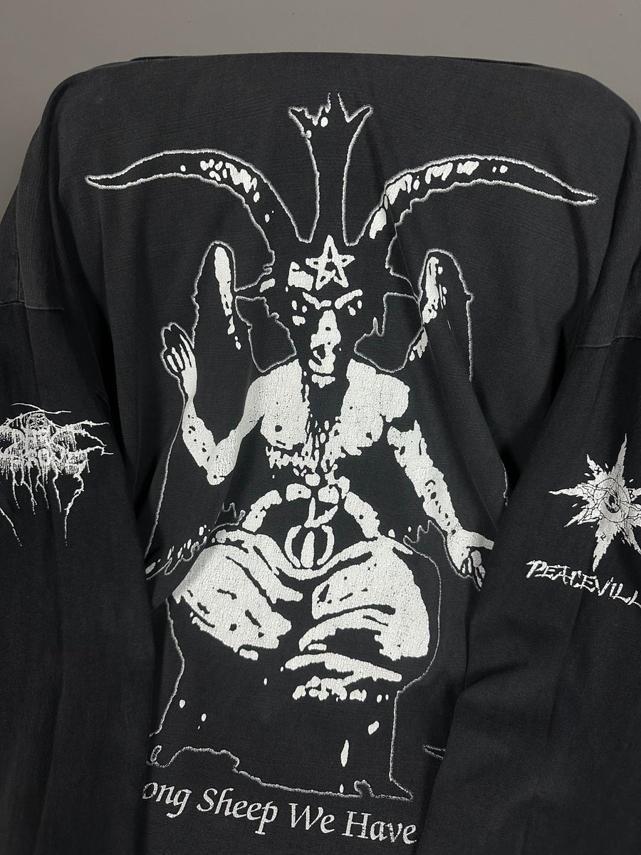 Vintage 1998 Darkthrone Wolfs Among Sheep Longsleeve