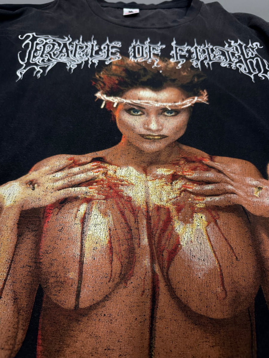 Vintage 1996 Cradle of Filth Praise The Whore Longsleeve