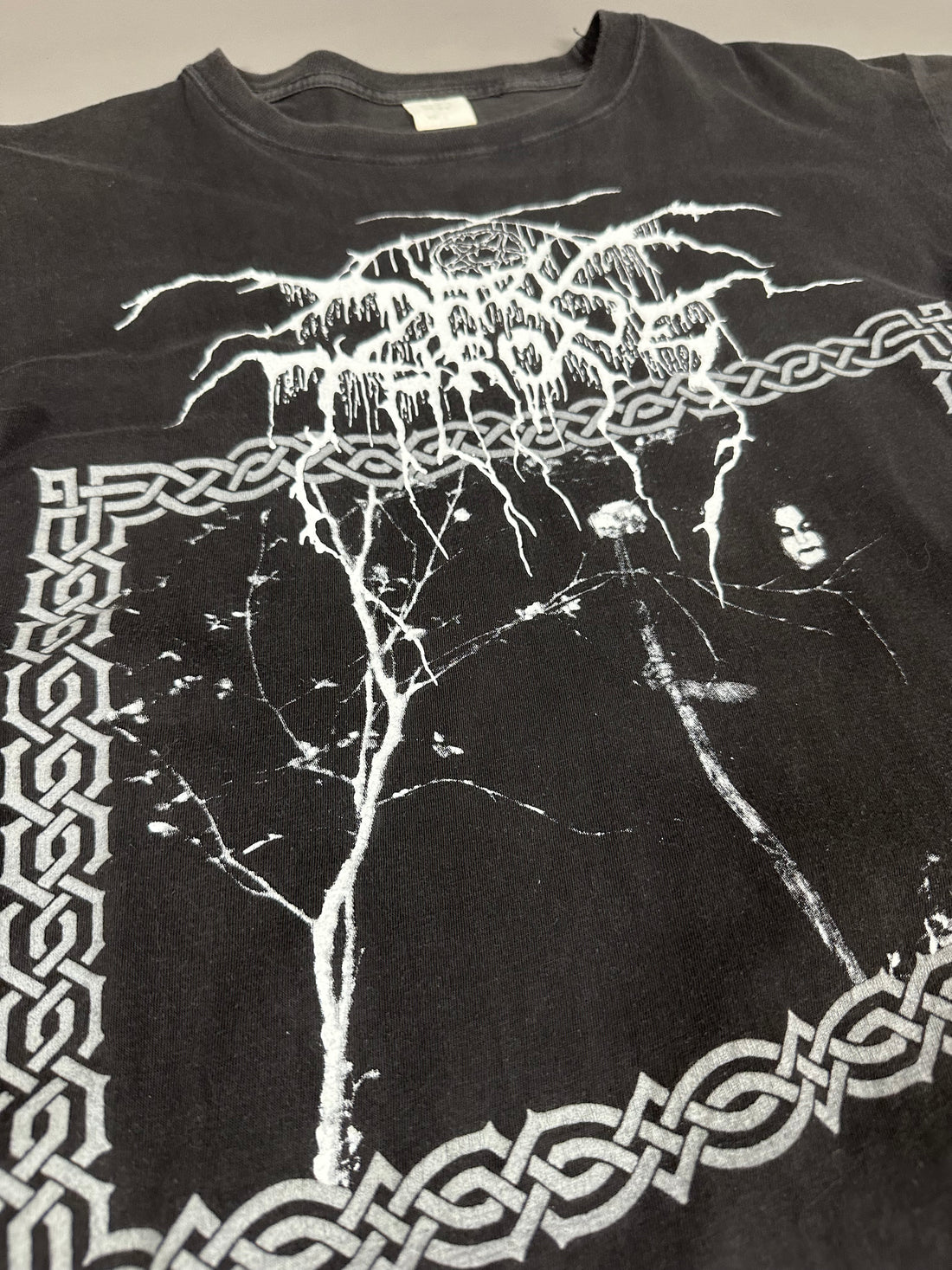 Vintage 1993 Darkthrone Funeral Moon T-Shirt