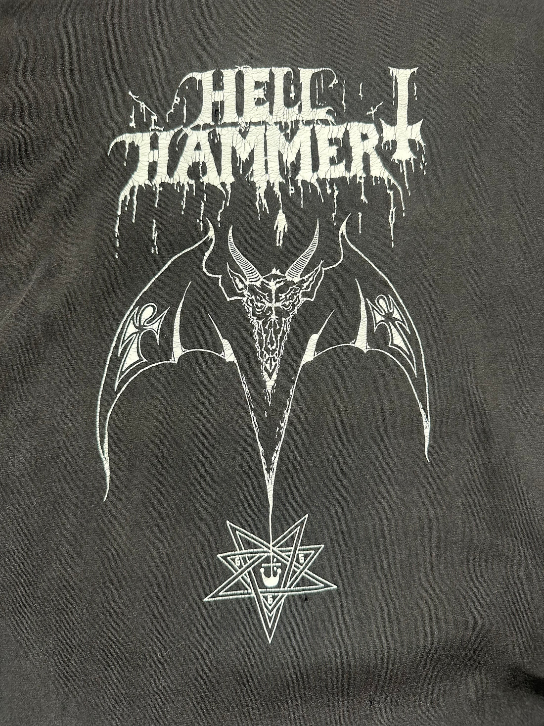 Hellhammer Icon Vintage 90s Hellhammer T-Shirt – LASTLIFECO