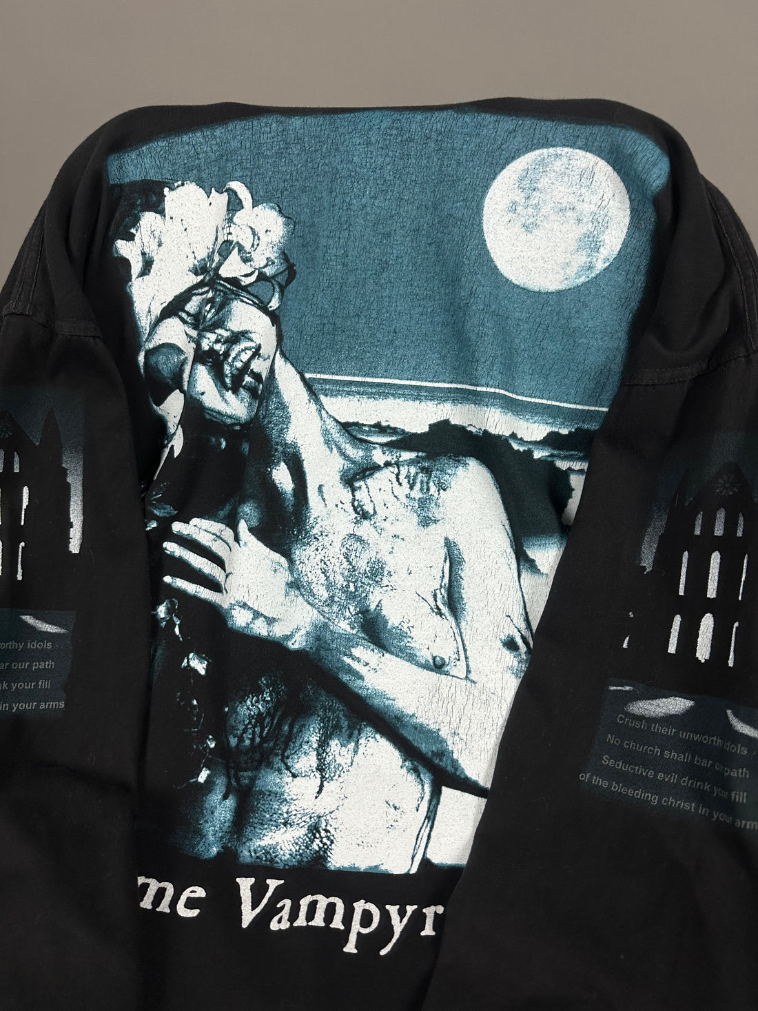 Vintage 1996 Cradle Of Filth Vampyric Evil Longsleeve
