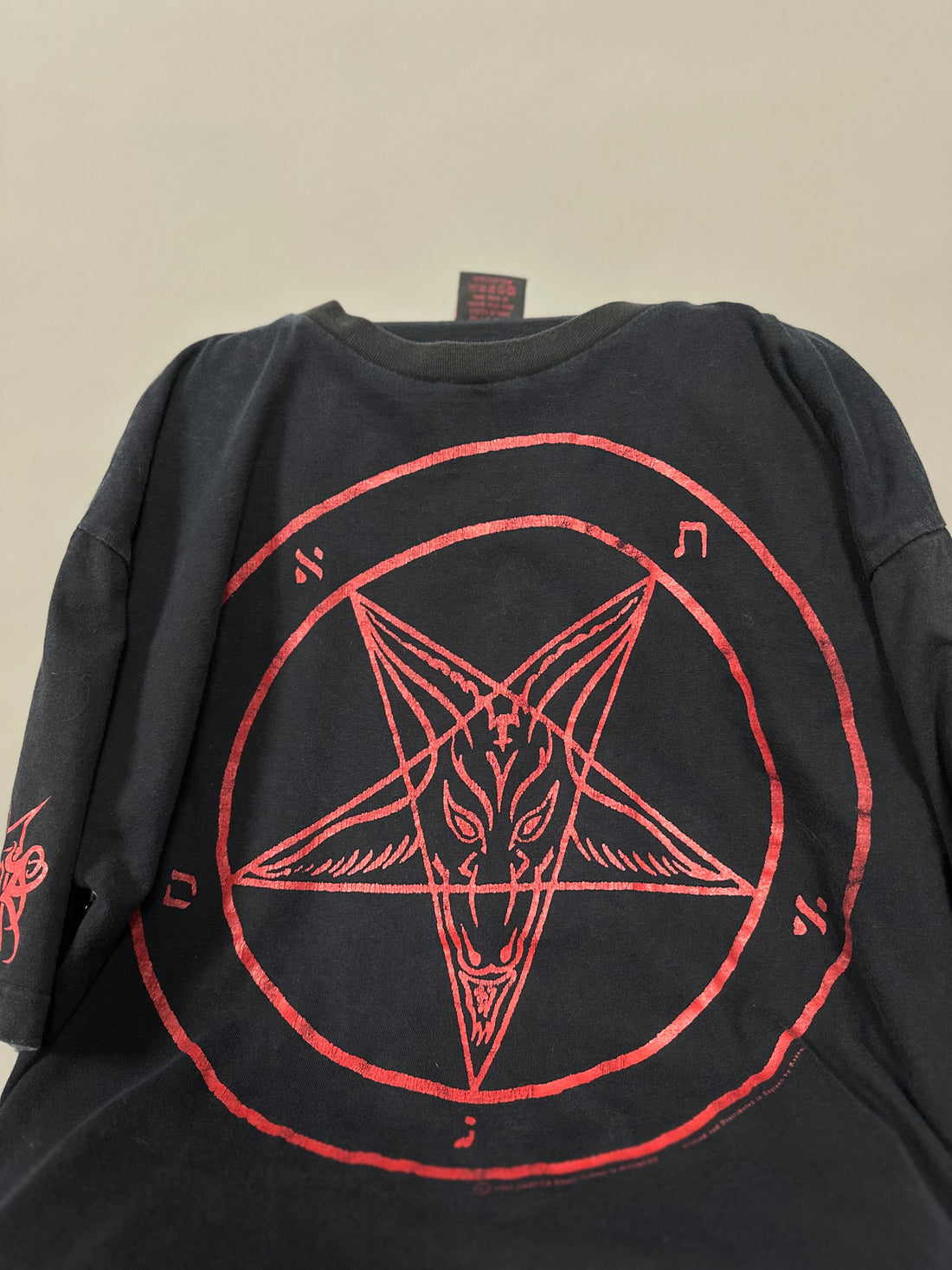 Vintage 1997 Gehena Live For Satan T-Shirt