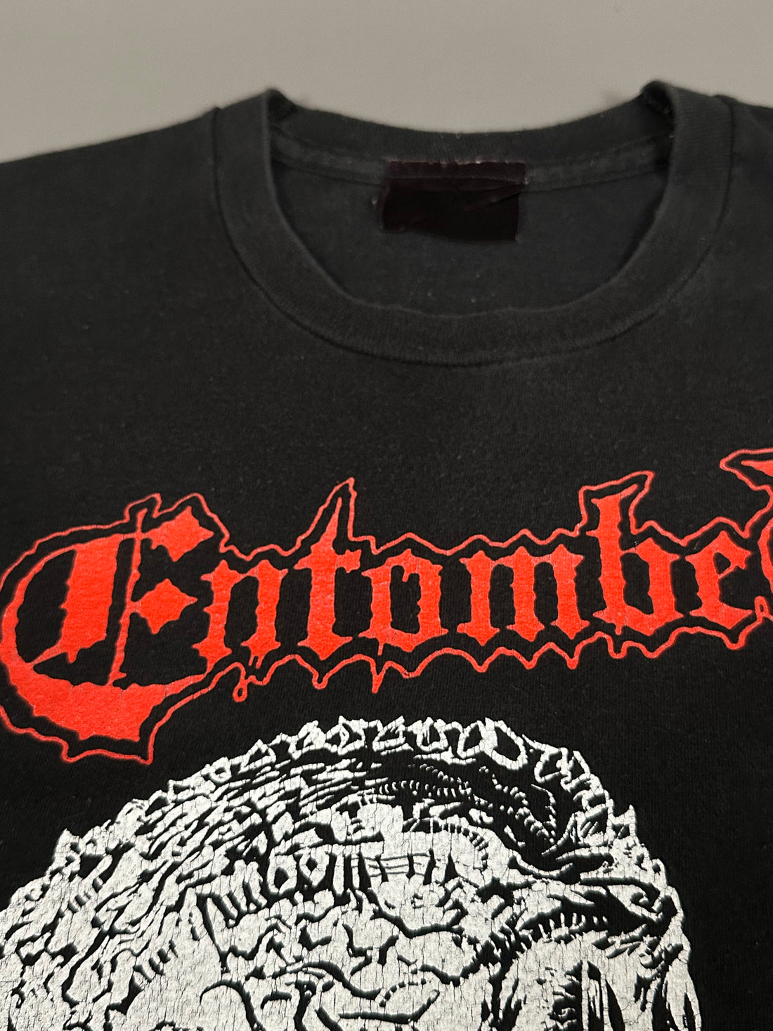Vintage 1991 Entombed Crawling Germany T-Shirt
