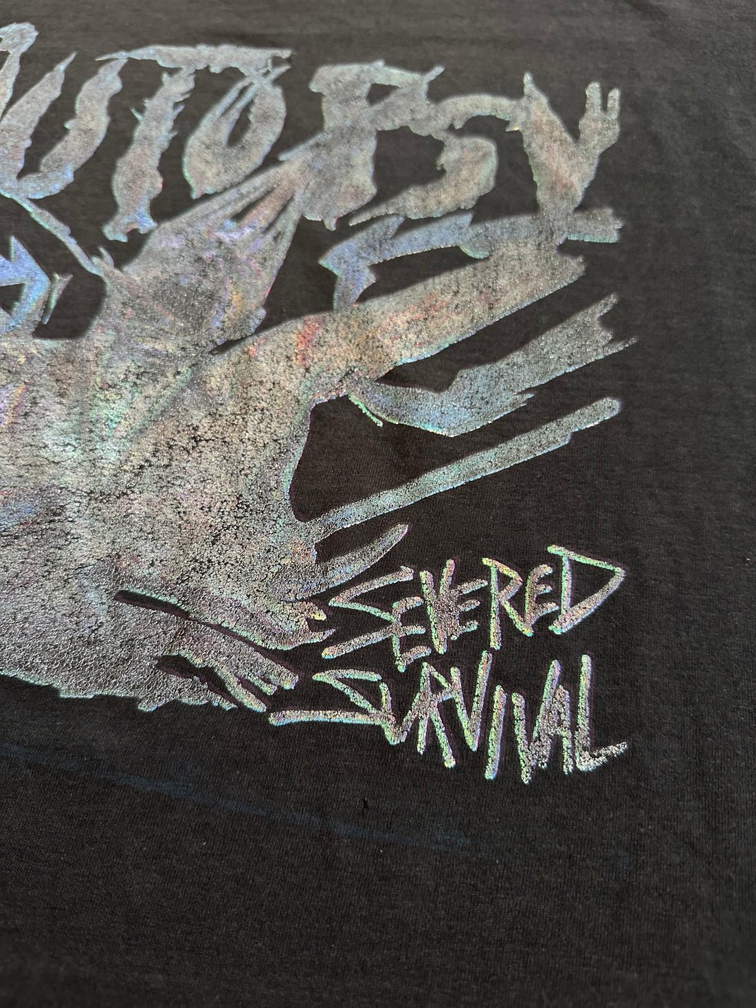 Vintage 1989 Autopsy Severed Survival T-Shirt