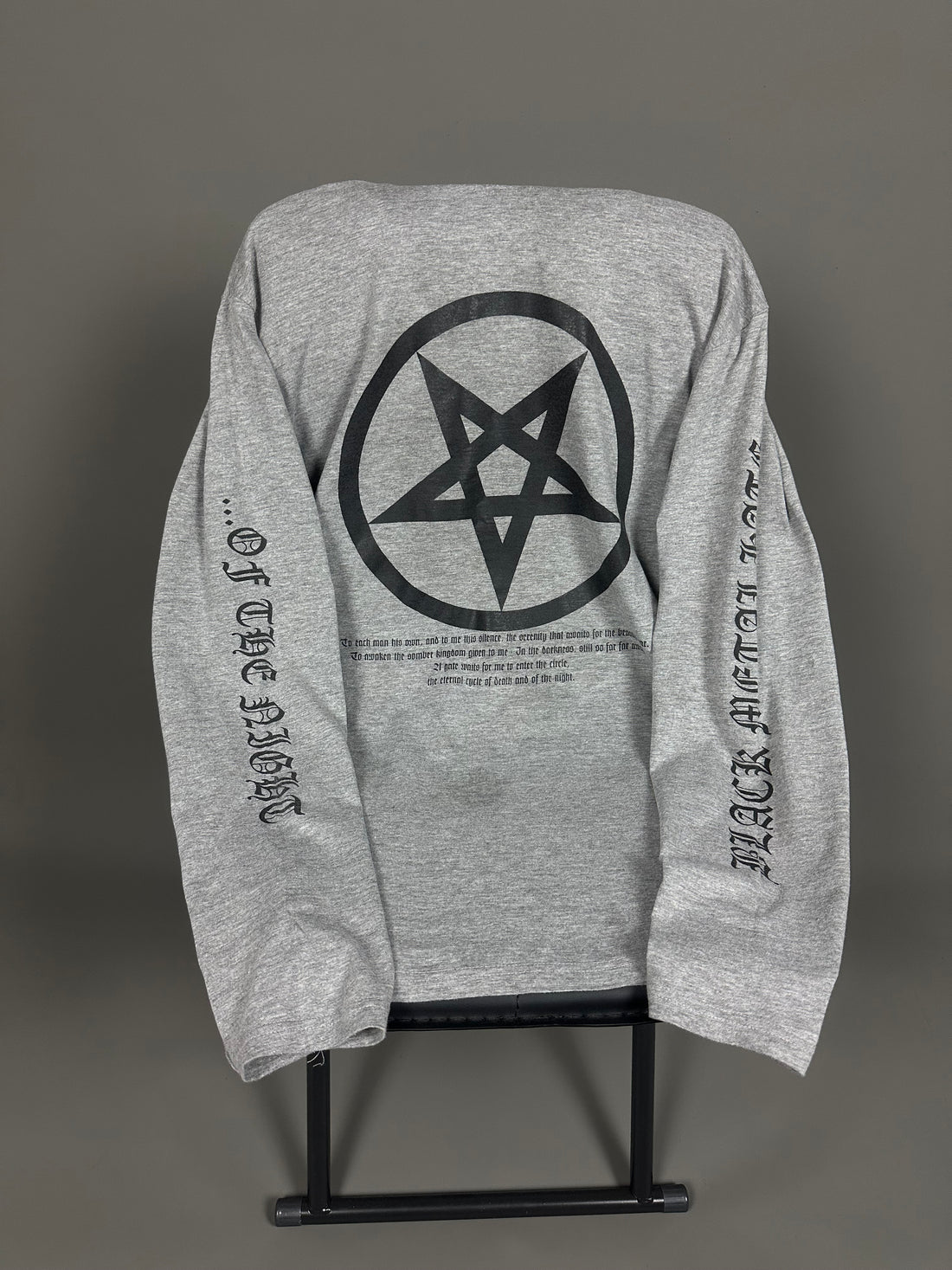 Vintage 2004 Satanic Warmaster Of The Night Longsleeve