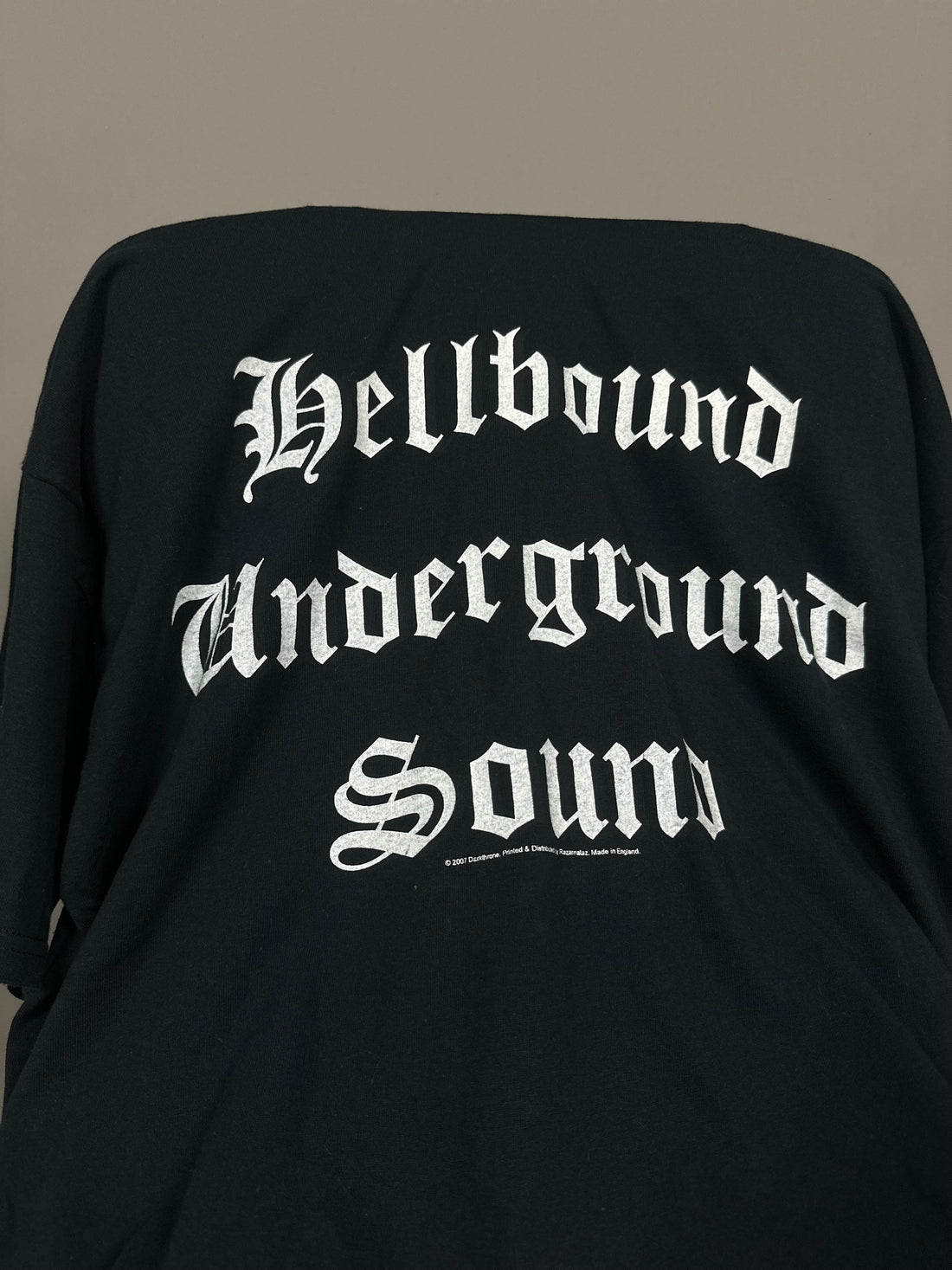 Darkthrone 2007 Hellbound Underground Sound T-Shirt
