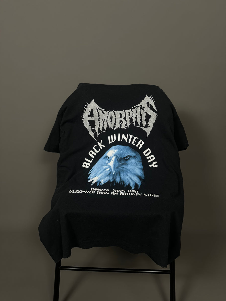 Vintage 1994 Amorphis Black Winter Day T-Shirt
