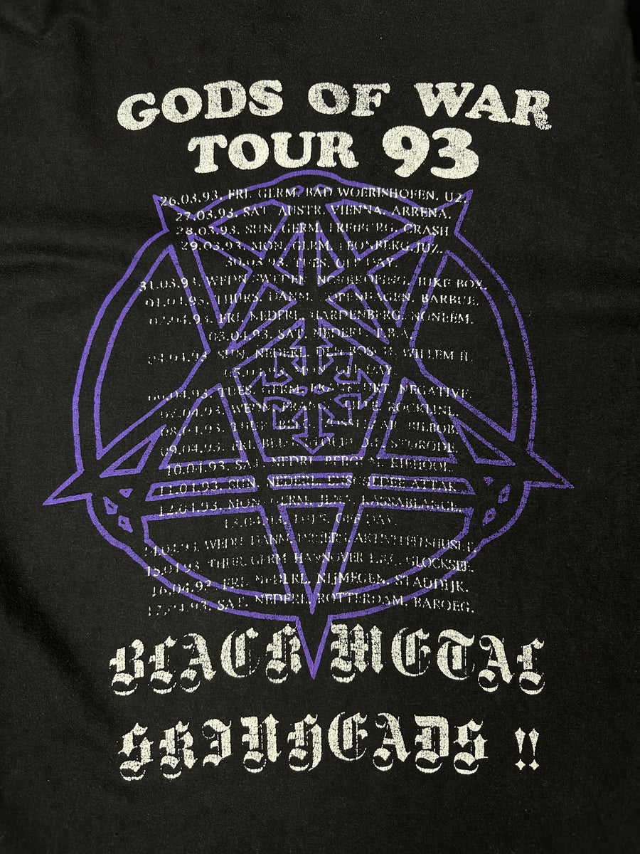 Blasphemy 1993 Gods of War Vintage T-Shirt