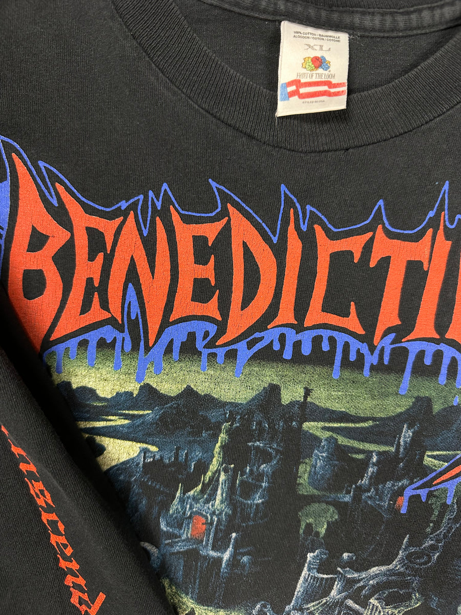 Benediction 1993 Transcend The Rubicon Vintage Longsleeve
