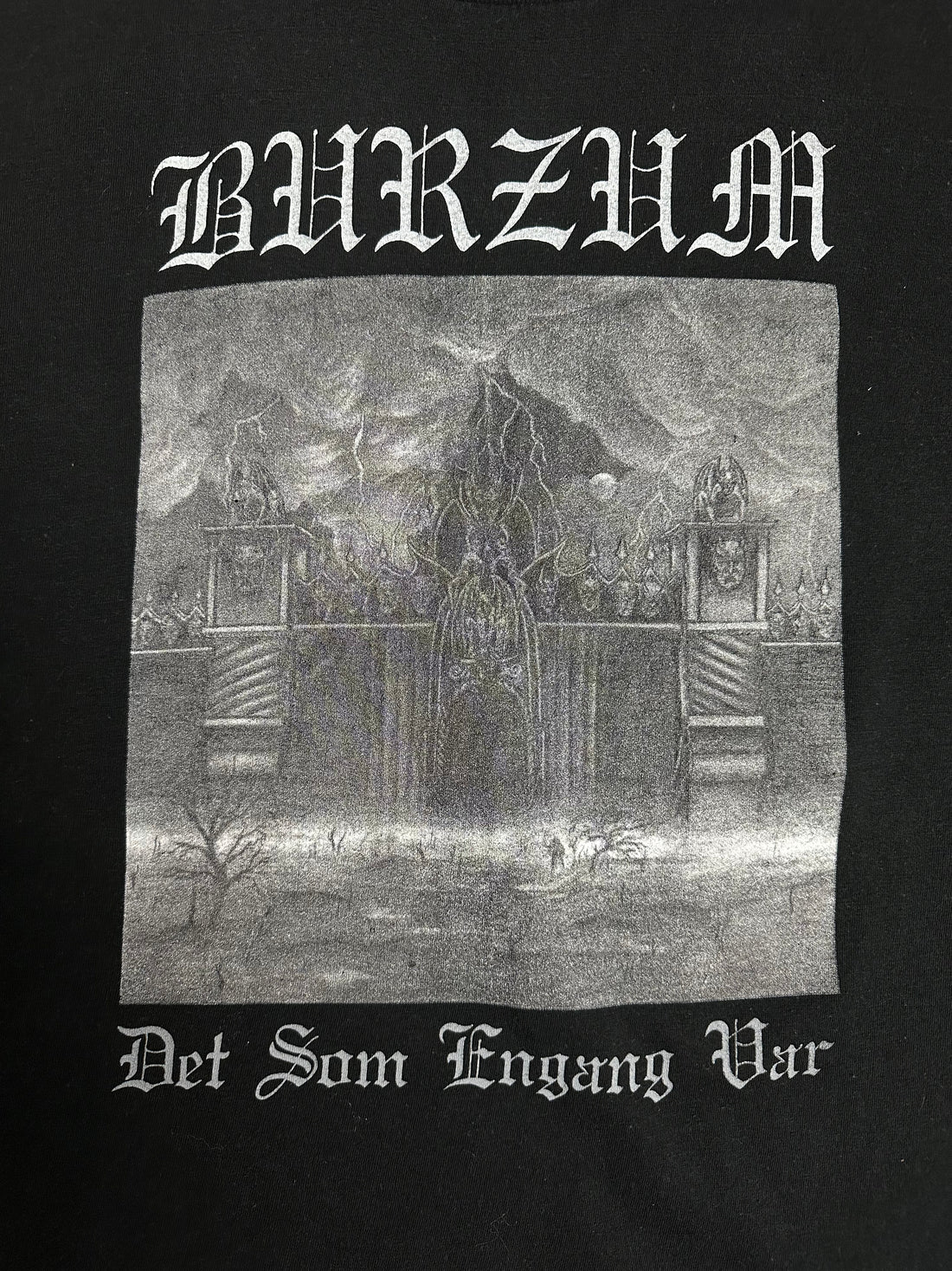 Vintage 1993 Burzum Det Some Engar Var T-Shirt