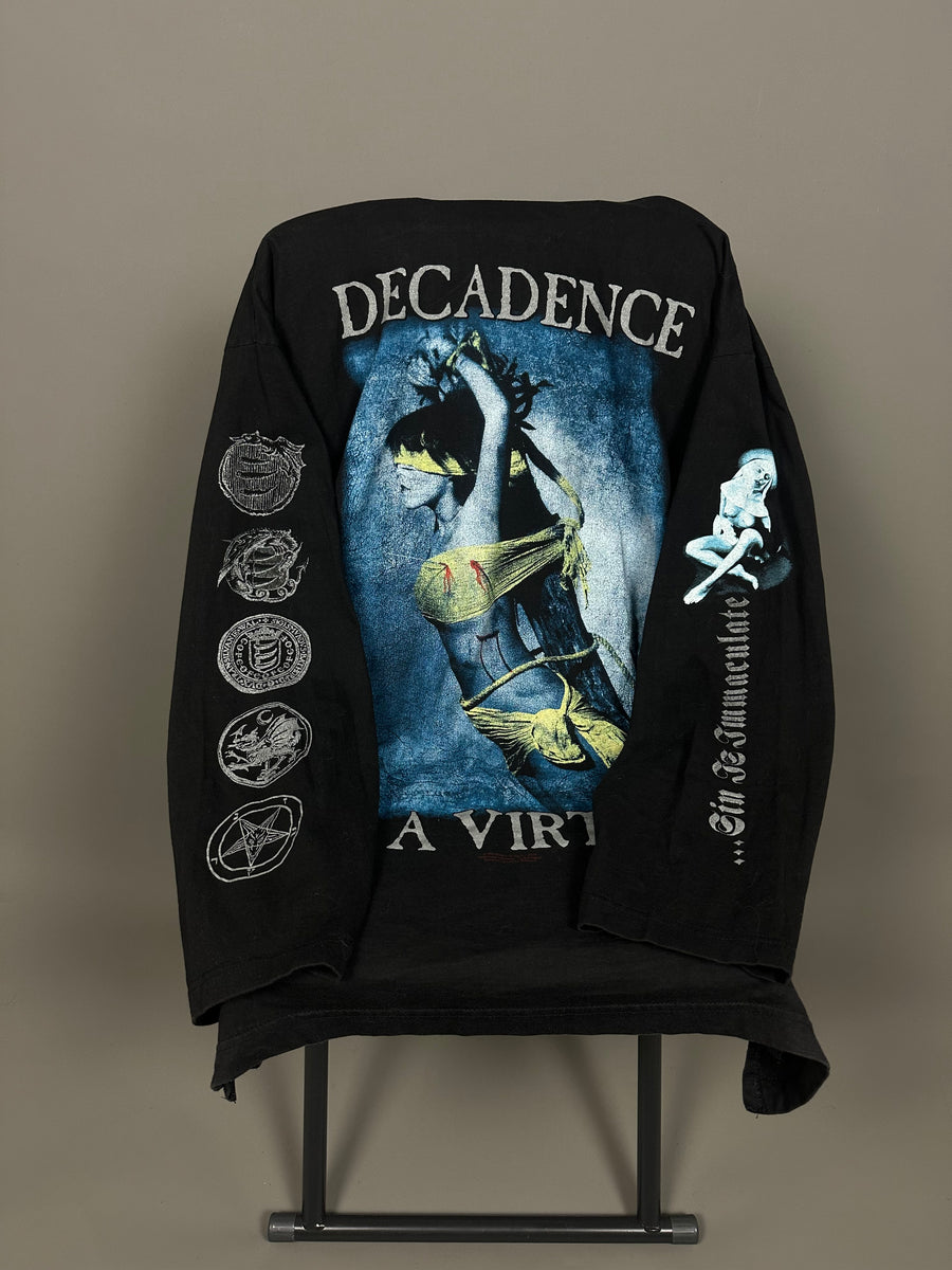 Vintage 1998 Cradle of Filth Decadence Longsleeve