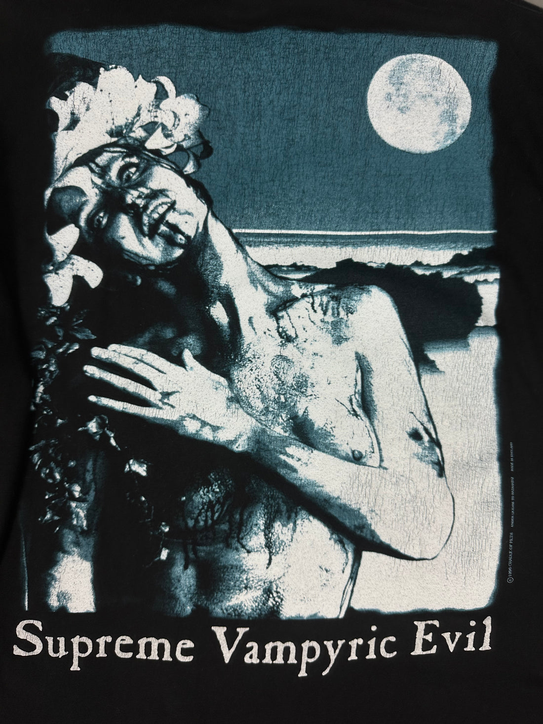 Vintage 1996 Cradle Of Filth Vampyric Evil Longsleeve