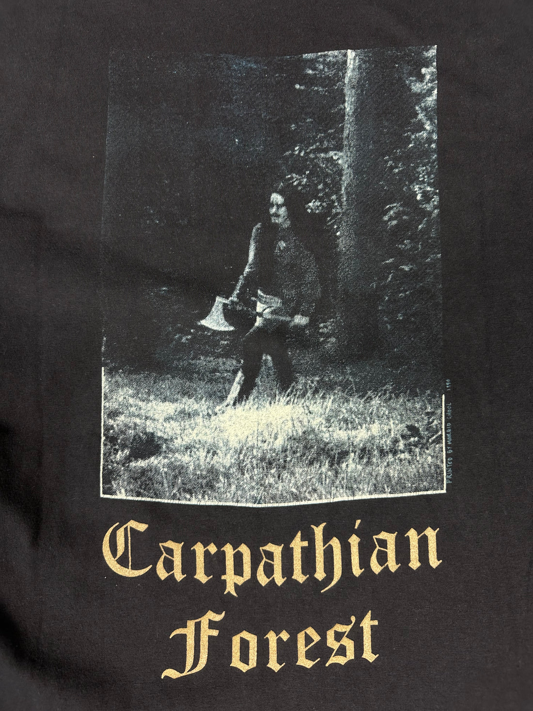 Vintage 1996 Carpathian Forest Avantgarde Records T-Shirt (First Print)