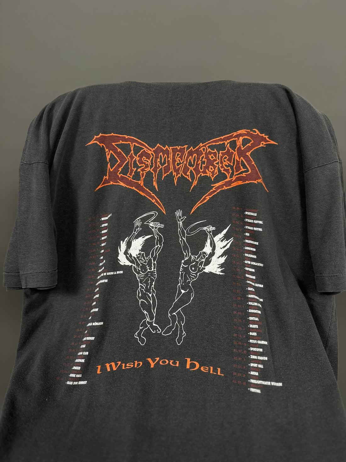 Vintage 1991 Dismember Everflowing Stream T-Shirt
