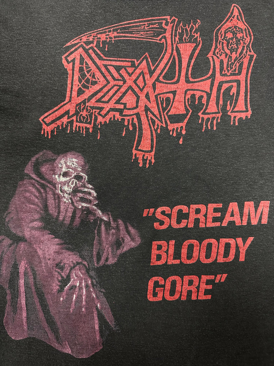 Death 1992 Scream Bloody Gore Vintage Longsleeve