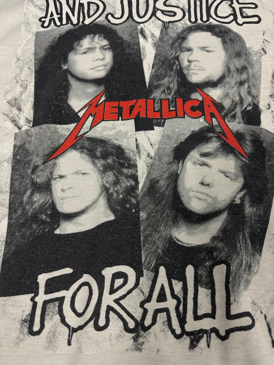 Metallica 1987 Justice For All Vintage T-Shirt