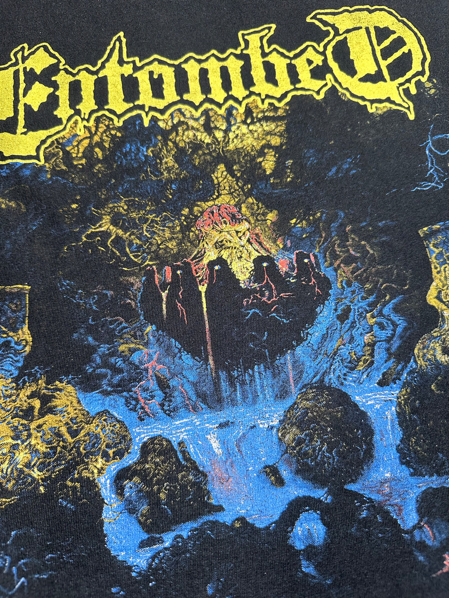 Vintage 1991 Entombed Clandestine T-Shirt