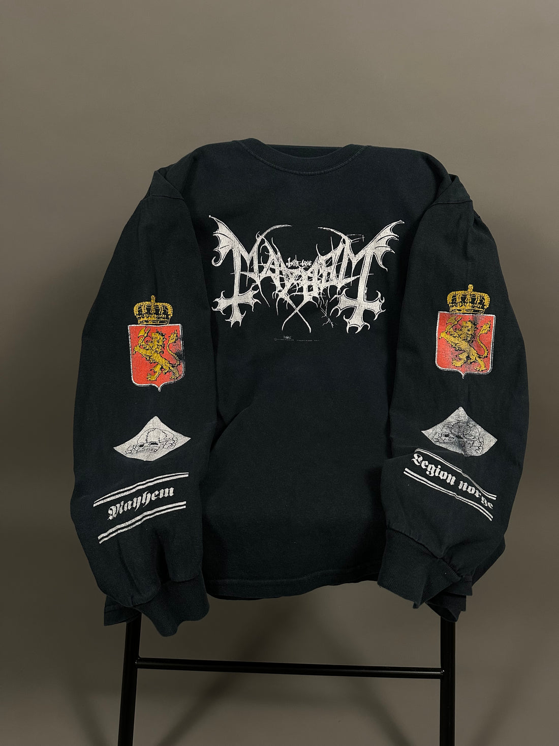 Vintage 90s/2000s Mayhem Norge Longsleeve