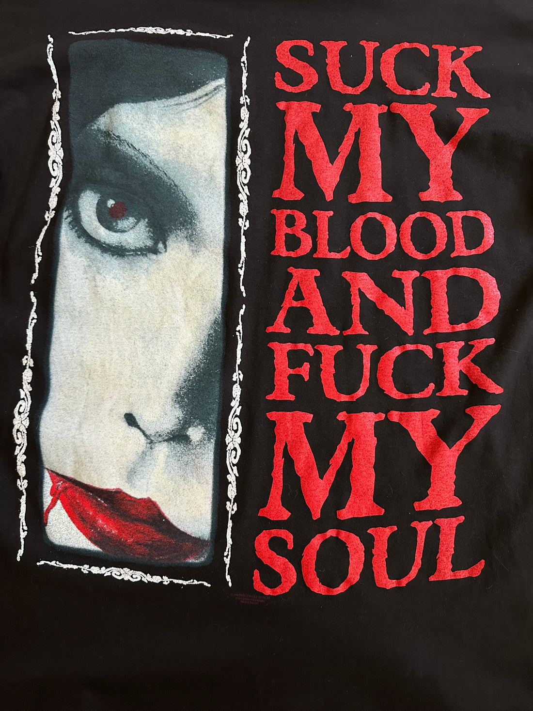 Vintage 1996 Cradle Of Filth Vamperotica T-Shirt