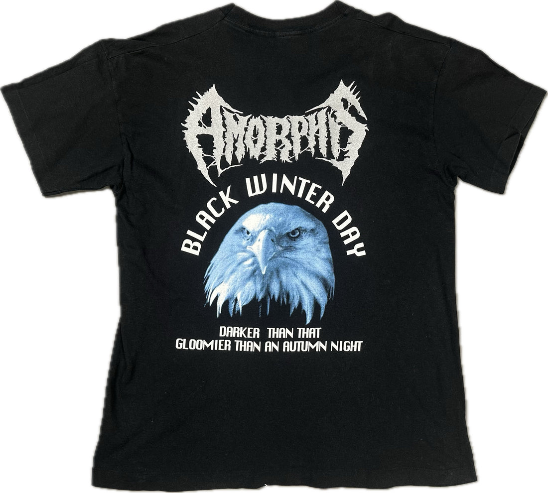 Vintage 1994 Amorphis Black Winter Day T-Shirt