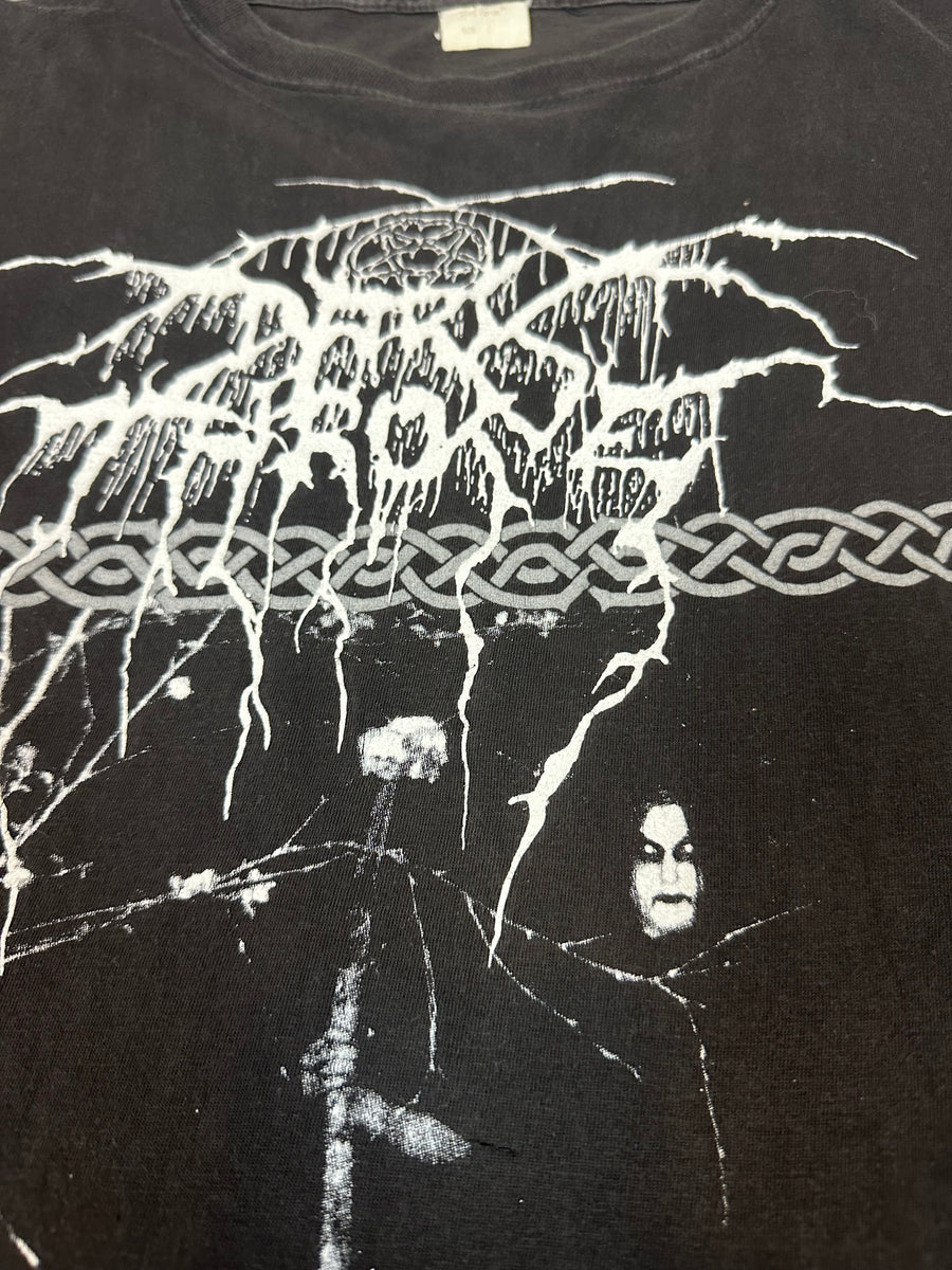 Vintage 1993 Darkthrone Under A Funeral Moon T-Shirt