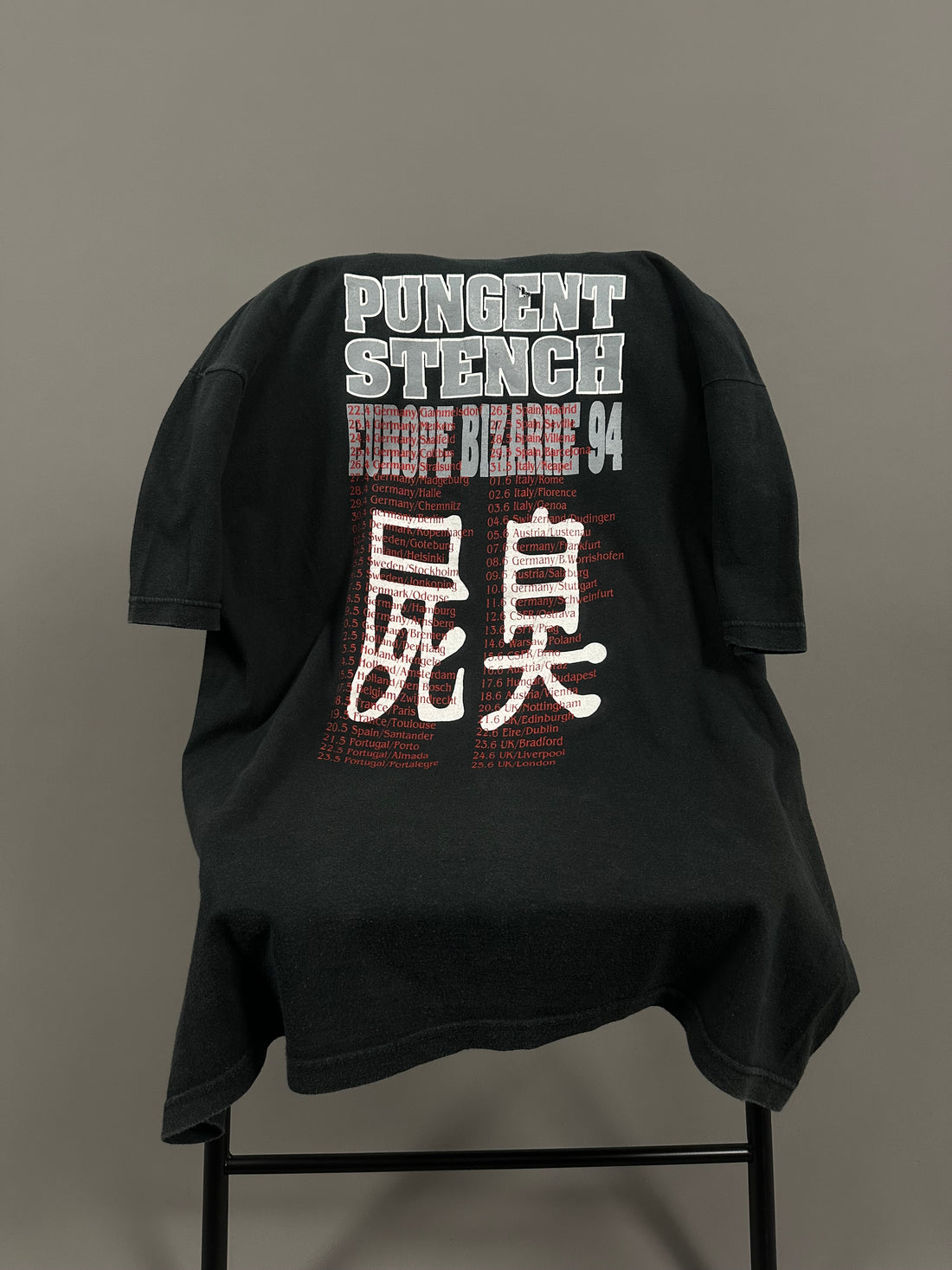 Vintage 1994 Pungent Stench Mondo Tour T-Shirt