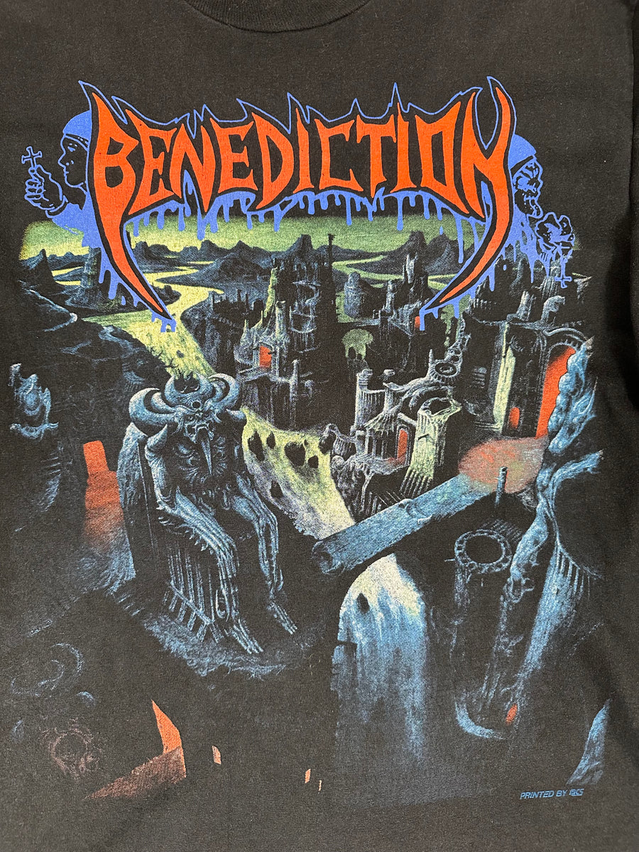 Vintage 1993 Benediction World Violation Longsleeve
