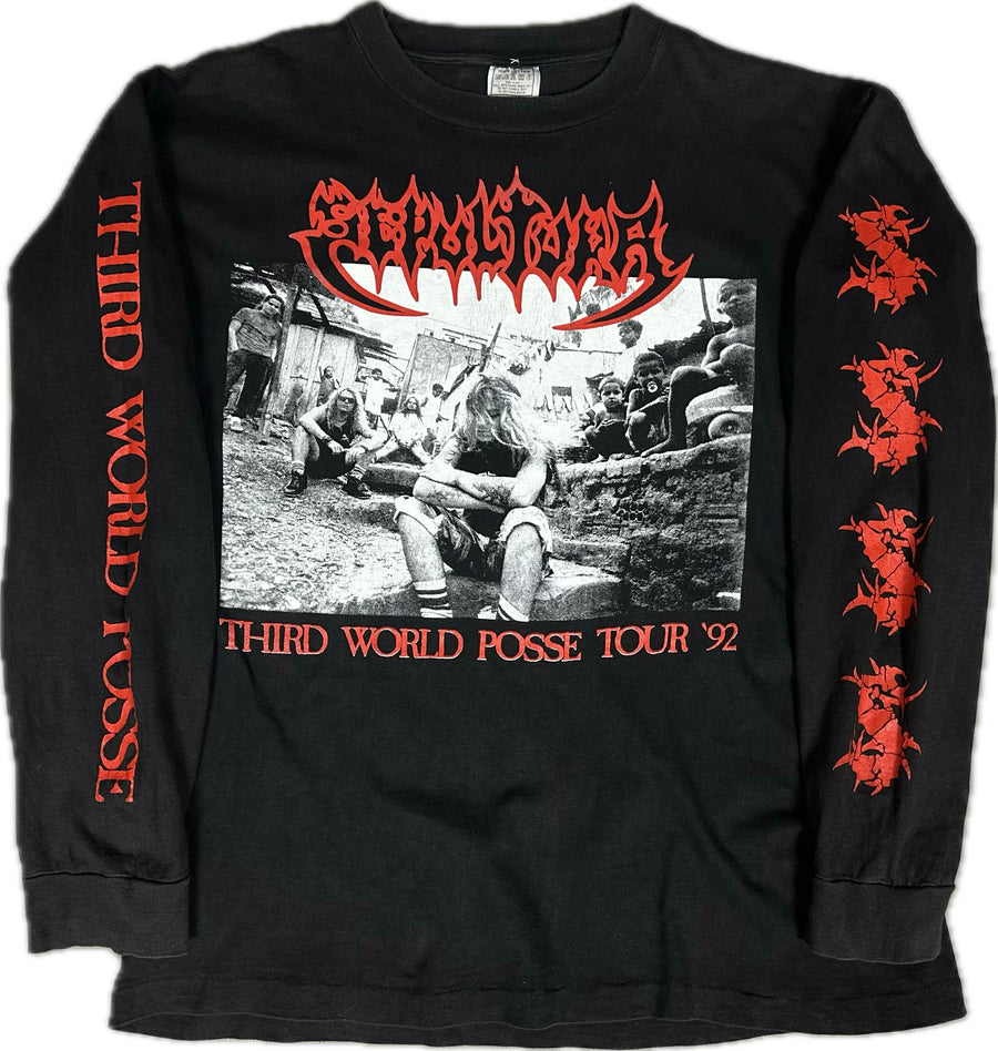 Vintage 1992 Sepultura Third World Posse Longsleeve